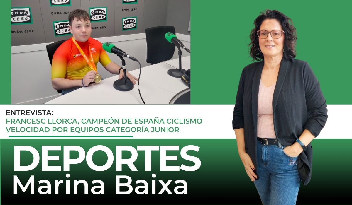 Entrevista: Francesc Llorca, ciclista vilero que ha conquistado el oro en Velocidad por Equipos en el Campeonato de España Entrevista: Francesc Llorca, ciclista vilero que ha conquistado el oro en Velocidad por Equipos en el Campeonato de España