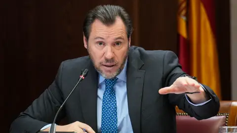 El ministro de Transportes, Óscar Puente El ministro de Transportes, Óscar Puente, comparece en la comisión del caso Koldo del Senado por segunda vez