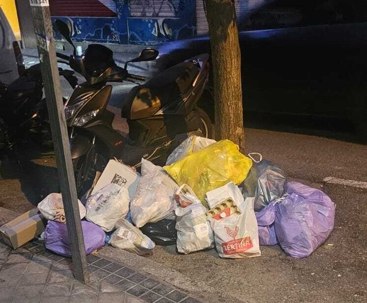 Tercer día de la huelga de basuras en Madrid capital, preocupación por la higiene debido a la acumulación de basura Tercer día de la huelga de basuras en Madrid capital, preocupación por la higiene debido a la acumulación de basura