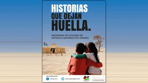 Programa de acogida "Vacaciones en Paz", cartel de 2024