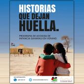 Programa de acogida "Vacaciones en Paz", cartel de 2024