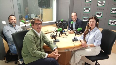 Samuel Ru&iacute;z, Juan de Dios Navarro, H&eacute;ctor D&iacute;ez y Mayte Vilaseca