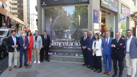 La feria se ha presentado en la oficina de turismo de CLM en Madrid, en Gran Vía La feria se ha presentado en la oficina de turismo de CLM en Madrid, en Gran Vía
