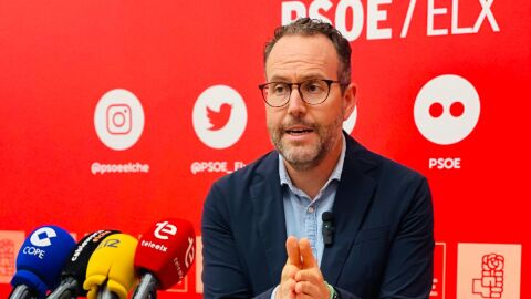 Héctor Díez, portavoz del grupo municipal del PSOE en el Ayuntamiento de Elche.