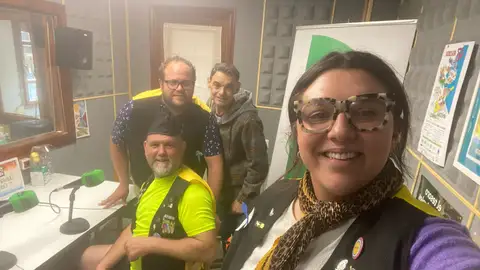 Una imagen de la realización del programa Una imagen de la realización del programa