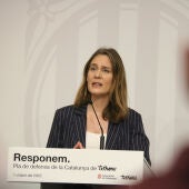 Jéssica Albiach, líder dels Comuns al Parlament