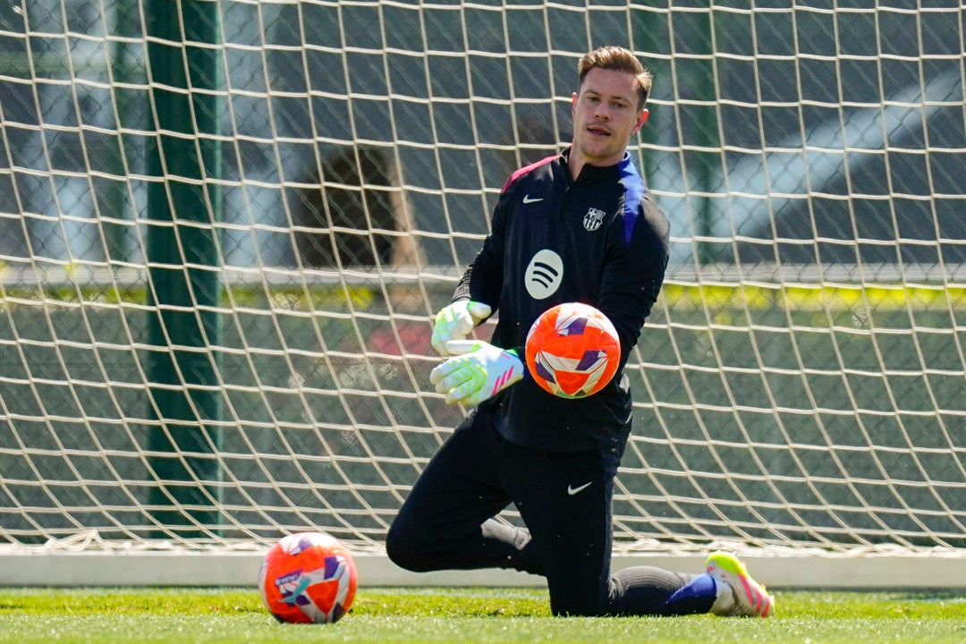 Ter Stegen recibe el alta médica y entra en la lista del Barça Ter Stegen recibe el alta médica y entra en la lista del Barça