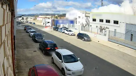 Lugar donde ocurrió la explosión Lugar donde ocurrió la explosión