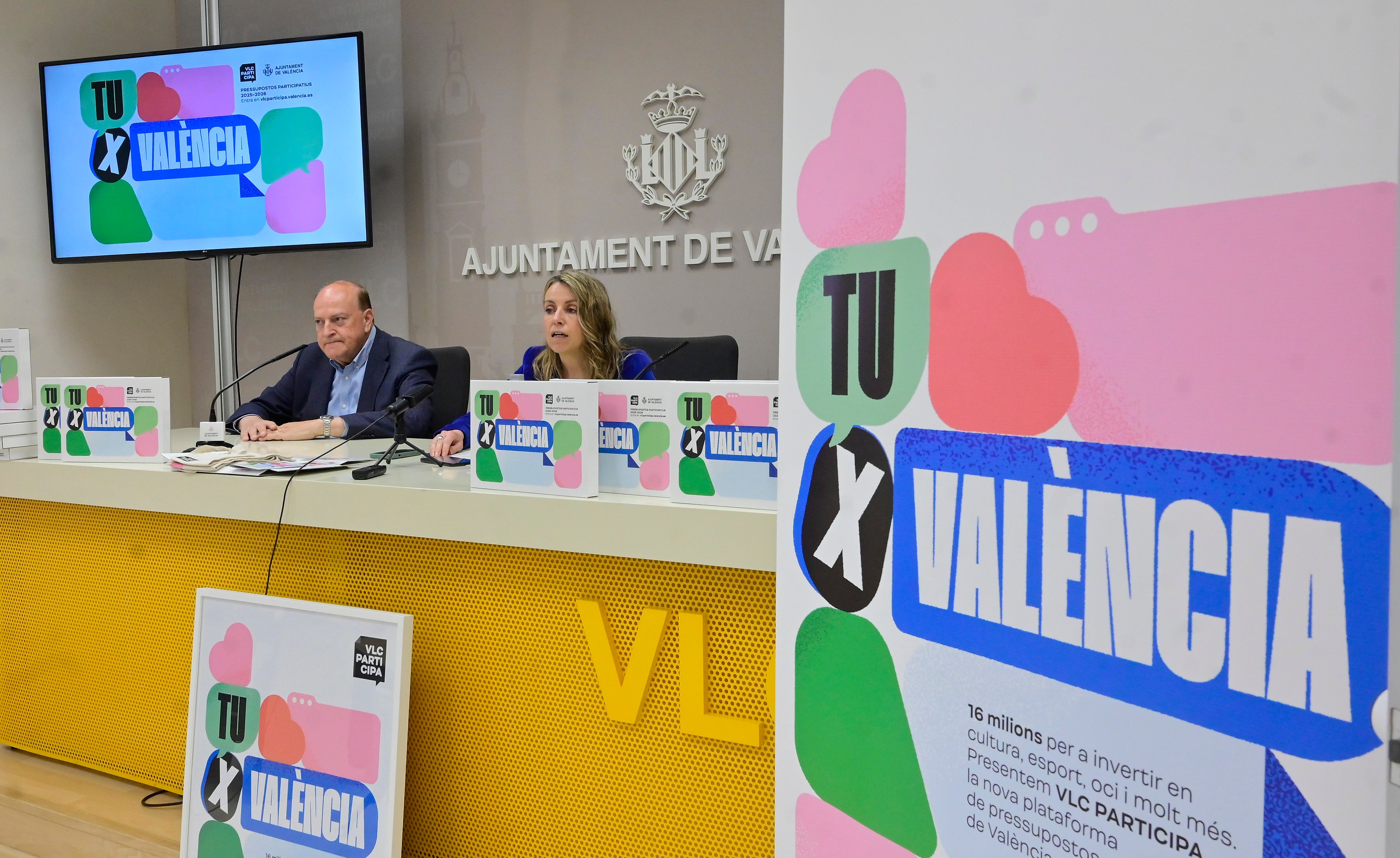 El Ayuntamiento de València retoma los presupuestos participativos con una partida bianual de 16 millones de euros El Ayuntamiento de València retoma los presupuestos participativos con una partida bianual de 16 millones de euros