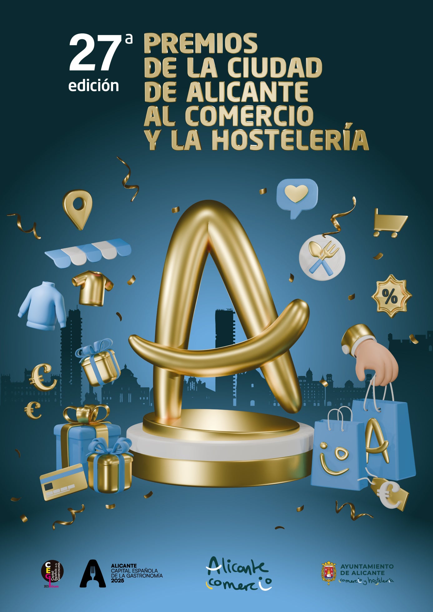 Récord de participación en la 27 edición de los premios de Comercio y Hostelería 2025 Récord de participación en la 27 edición de los premios de Comercio y Hostelería 2025