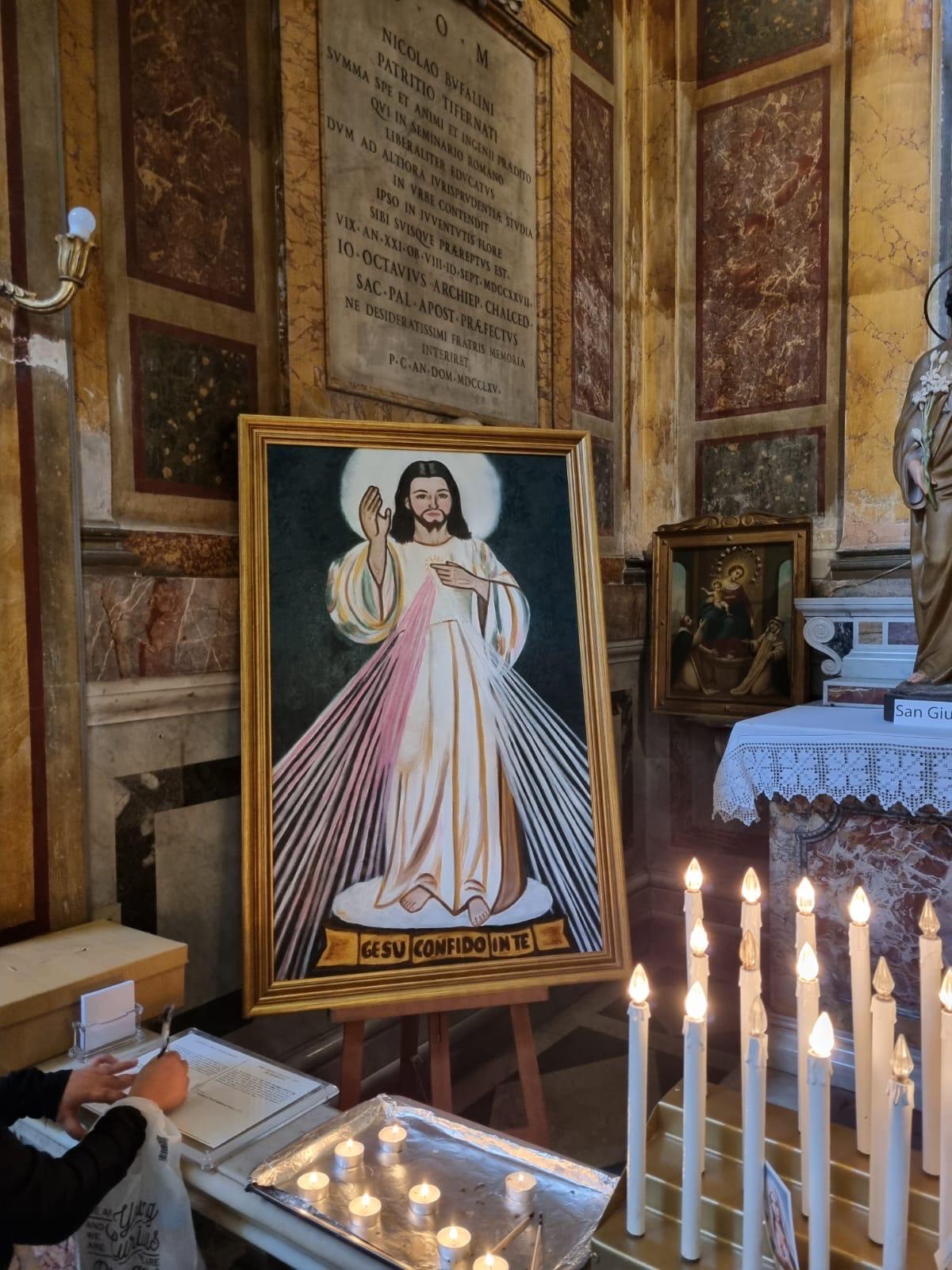 El 'Cristo de la Misericordia' de la ilicitana Inés Serna Ortiz ya está en Roma El 'Cristo de la Misericordia' de la ilicitana Inés Serna Ortiz ya está en Roma