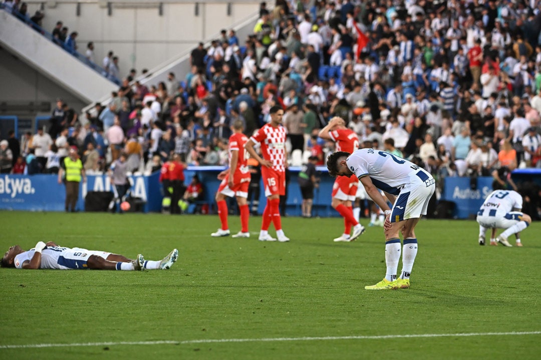 El Leganés salva un punto y alarga la pesadilla del Girona El Leganés salva un punto y alarga la pesadilla del Girona