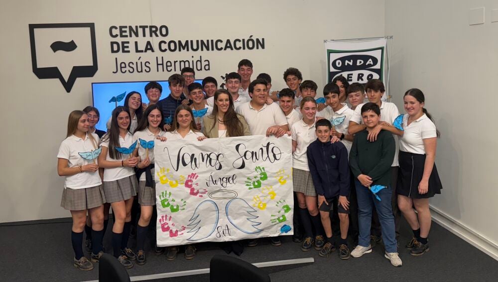 Alumnos del Colegio Santo Ángel