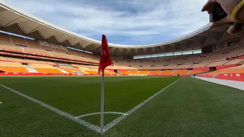 Estadio de La Cartuja tras la reforma Estadio de La Cartuja tras la reforma