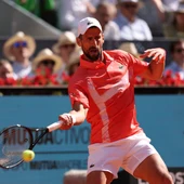 Novak Djokovic durante su partido ante Matteo Arnaldi Novak Djokovic durante su partido ante Matteo Arnaldi