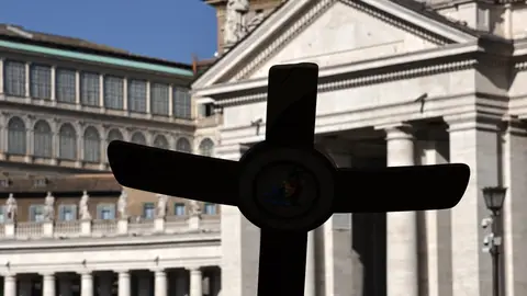 Imagen de archivo de la Plaza de San Pedro Imagen de archivo de la Plaza de San Pedro