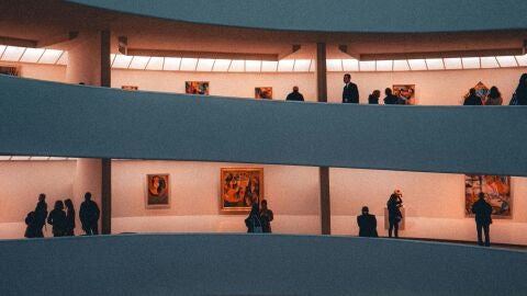 Interior del Museo Guggemheim de Nueva York