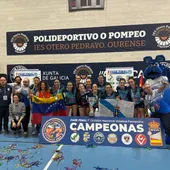 O Club Voleibol Aceites Abril proclamouse campión da primeira división nacional O Club Voleibol Aceites Abril proclamouse campión da primeira división nacional