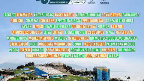 Marenostrum Fuengirola cumple diez años reuniendo a las figuras más reconocidas del panorama musical nacional e internacional Musica