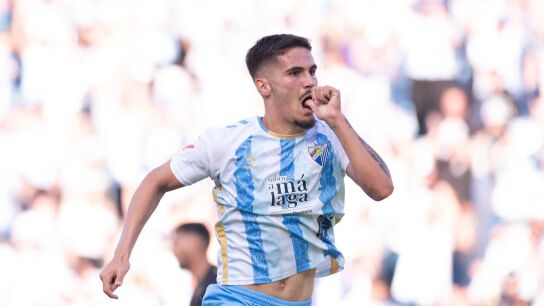 Chupe, delantero del Málaga CF