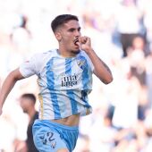 Chupe, delantero del Málaga CF