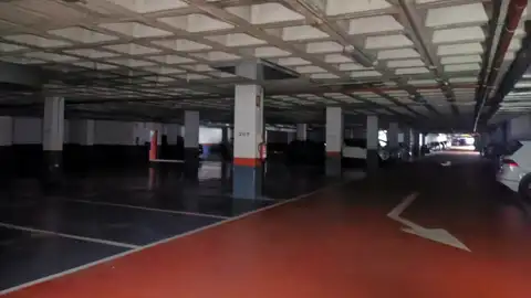 Navarra recupera paulatinamente el suministro eléctrico Parking sin luz