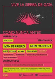 Iván Ferreiro y Miss Caffeina, cabezas del cartel del Festival Gata Sound Iván Ferreiro y Miss Caffeina, cabezas del cartel del Festival Gata Sound