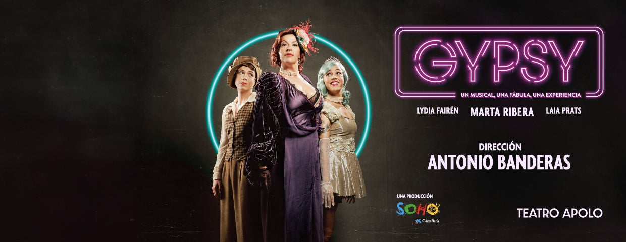 Gypsy el musical cuenta con una puesta en escena original de Antonio Banderas Gypsy el musical cuenta con una puesta en escena original de Antonio Banderas