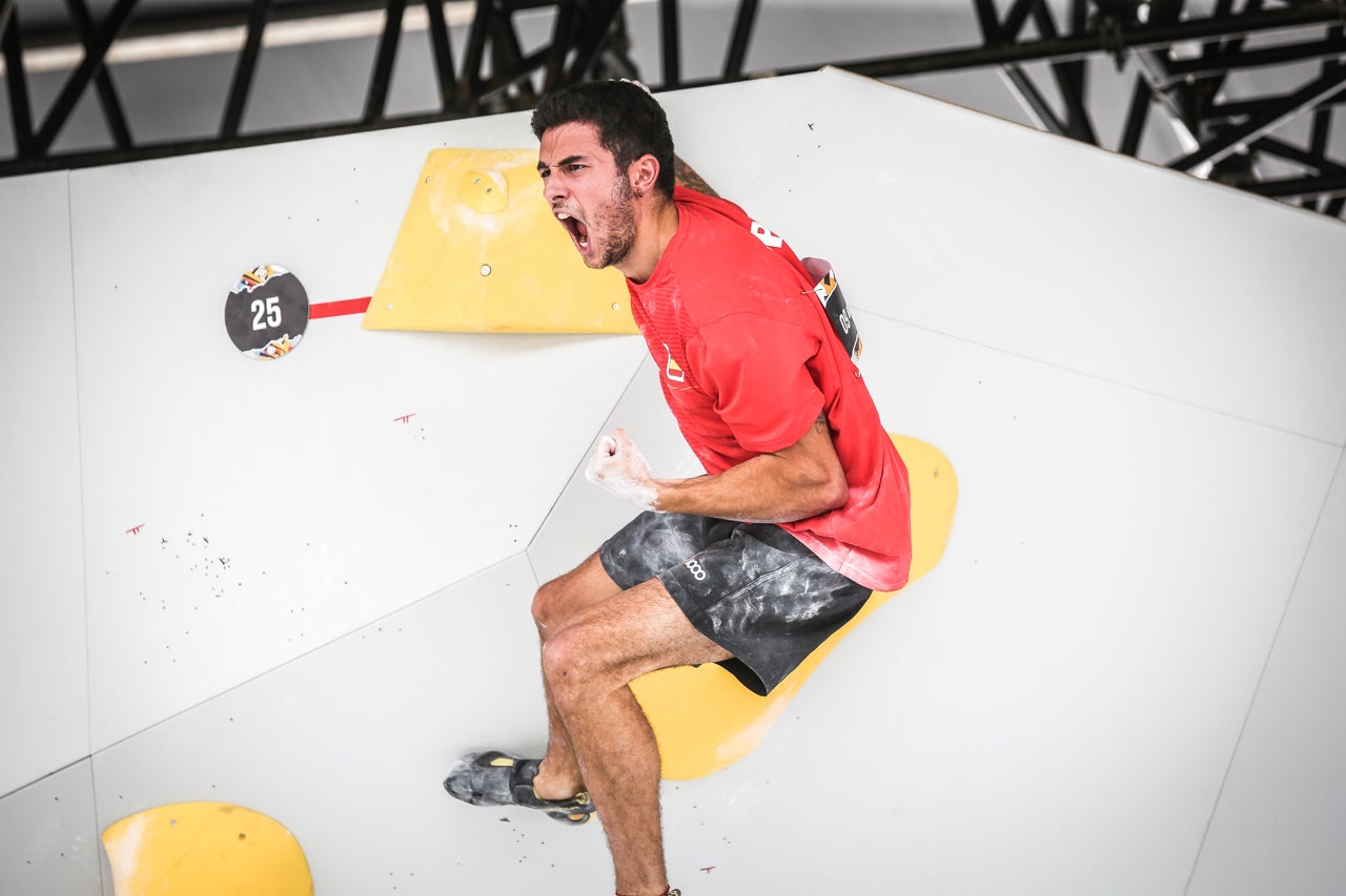 El extremeño Alberto Ginés, bronce en la prueba de dificultad de escalada en Wujiang El extremeño Alberto Ginés, bronce en la prueba de dificultad de escalada en Wujiang