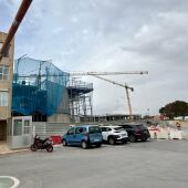 Sanidad realiza trabajos previos en los terrenos donde irá el futuro parking del hospital