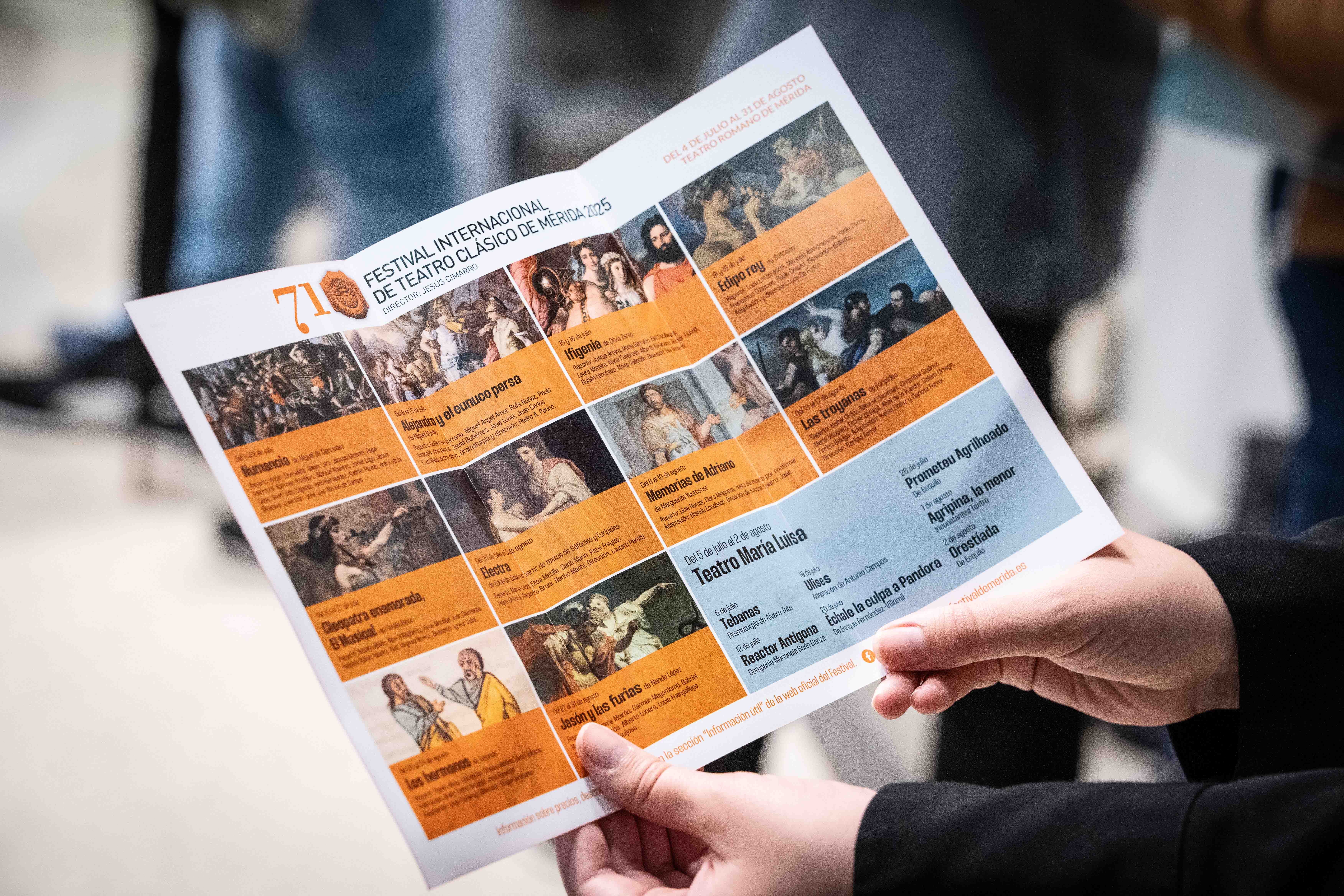 El Festival Internacional de Teatro Clásico de Mérida programa multitud de obras, actividades y promociones en su edición más internacional El Festival Internacional de Teatro Clásico de Mérida programa multitud de obras, actividades y promociones en su edición más internacional