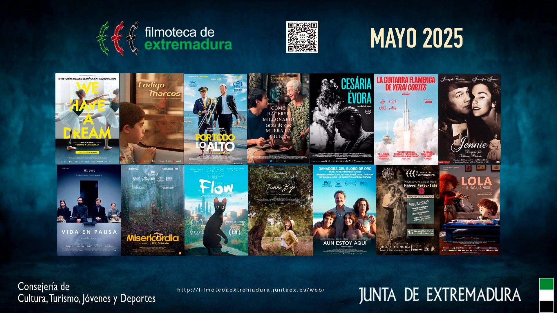 La Filmoteca extremeña programará 14 películas y 9 ciclos de cine durante el mes de mayo La Filmoteca extremeña programará 14 películas y 9 ciclos de cine durante el mes de mayo