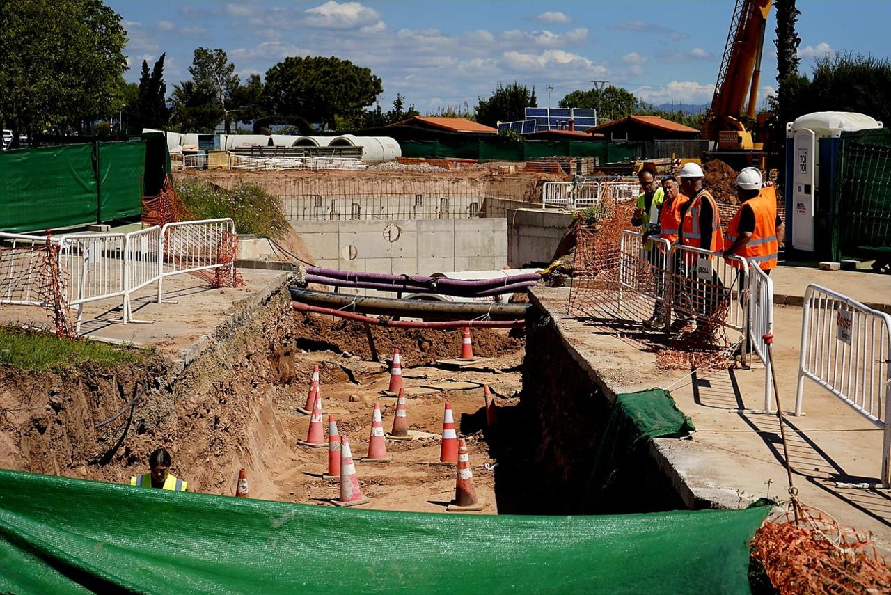 Nuevos restos arqueológicos en las obras del gran colector de Burriana ralentizan los trabajos Nuevos restos arqueológicos en las obras del gran colector de Burriana ralentizan los trabajos