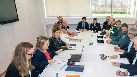 Buruaga preside la reunión del CECOP, la tercera convocada desde que se produjo el apagón Buruaga preside la reunión del CECOP, la tercera convocada desde que se produjo el apagón
