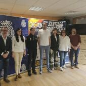 La Policía Nacional presenta en Santiago la carrera solidaria “Ruta 091” a favor de la Asociación Compostelana de Esclerosis Múltiple 