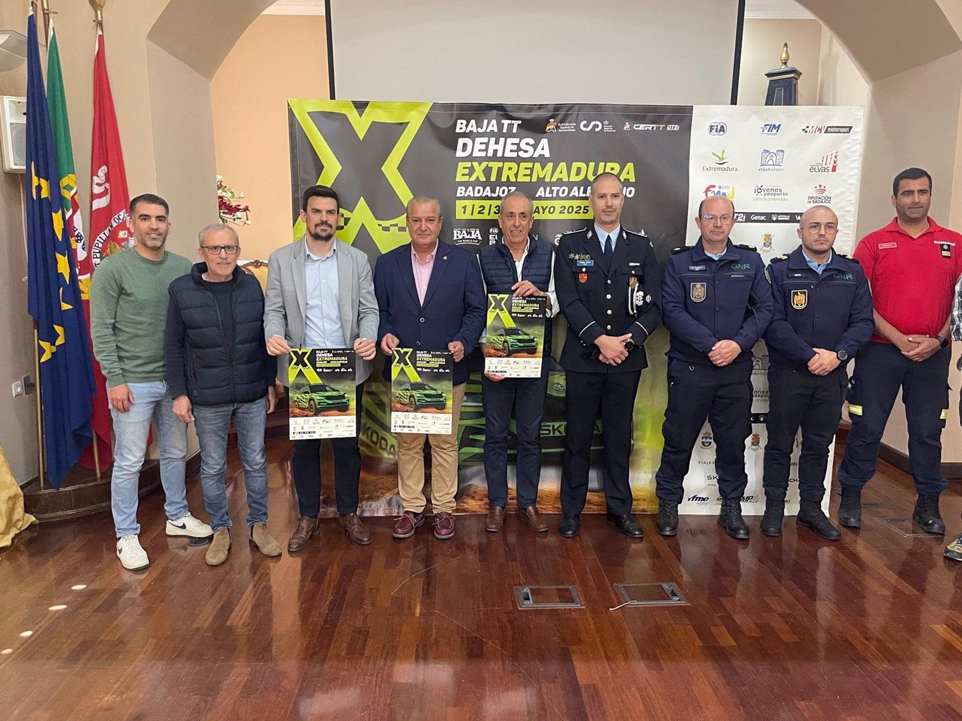 La Baja TT Dehesa de Extremadura se presenta en Elvas, ciudad portuguesa que tendrá protagonismo en la primera etapa La Baja TT Dehesa de Extremadura se presenta en Elvas, ciudad portuguesa que tendrá protagonismo en la primera etapa