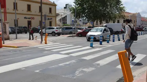 Movilidad instala un sistema inteligente de ayuda a los peatones para mejorar la seguridad en la avenida Francia Movilidad instala un sistema inteligente de ayuda a los peatones para mejorar la seguridad en la avenida Francia