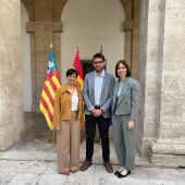 Isabel Rodríguez, Andrés Gomis y Diana Morant