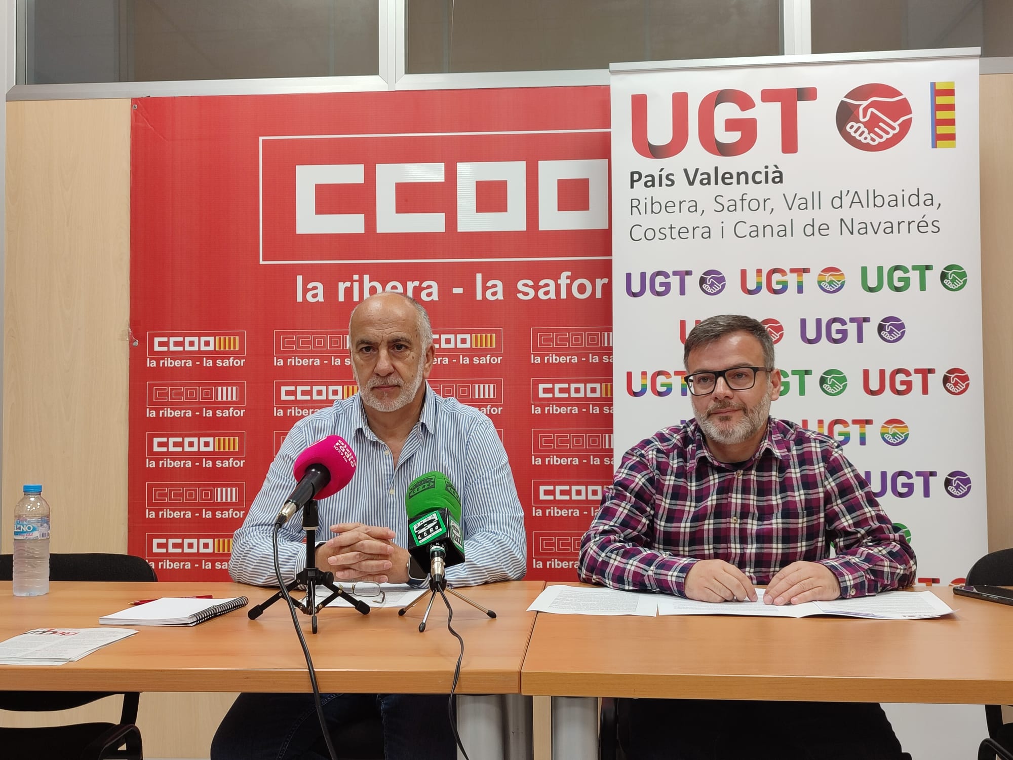 Los sindicatos de la Ribera valoran negativamente los aranceles para la comarca Los sindicatos de la Ribera valoran negativamente los aranceles para la comarca