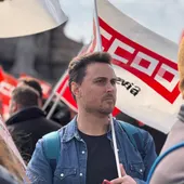 Alex Blázquez, secretario provincial de Comisiones Obreras Alex Blázquez, secretario provincial de Comisiones Obreras