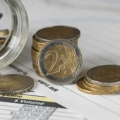 Monedas apiladas Monedas apiladas