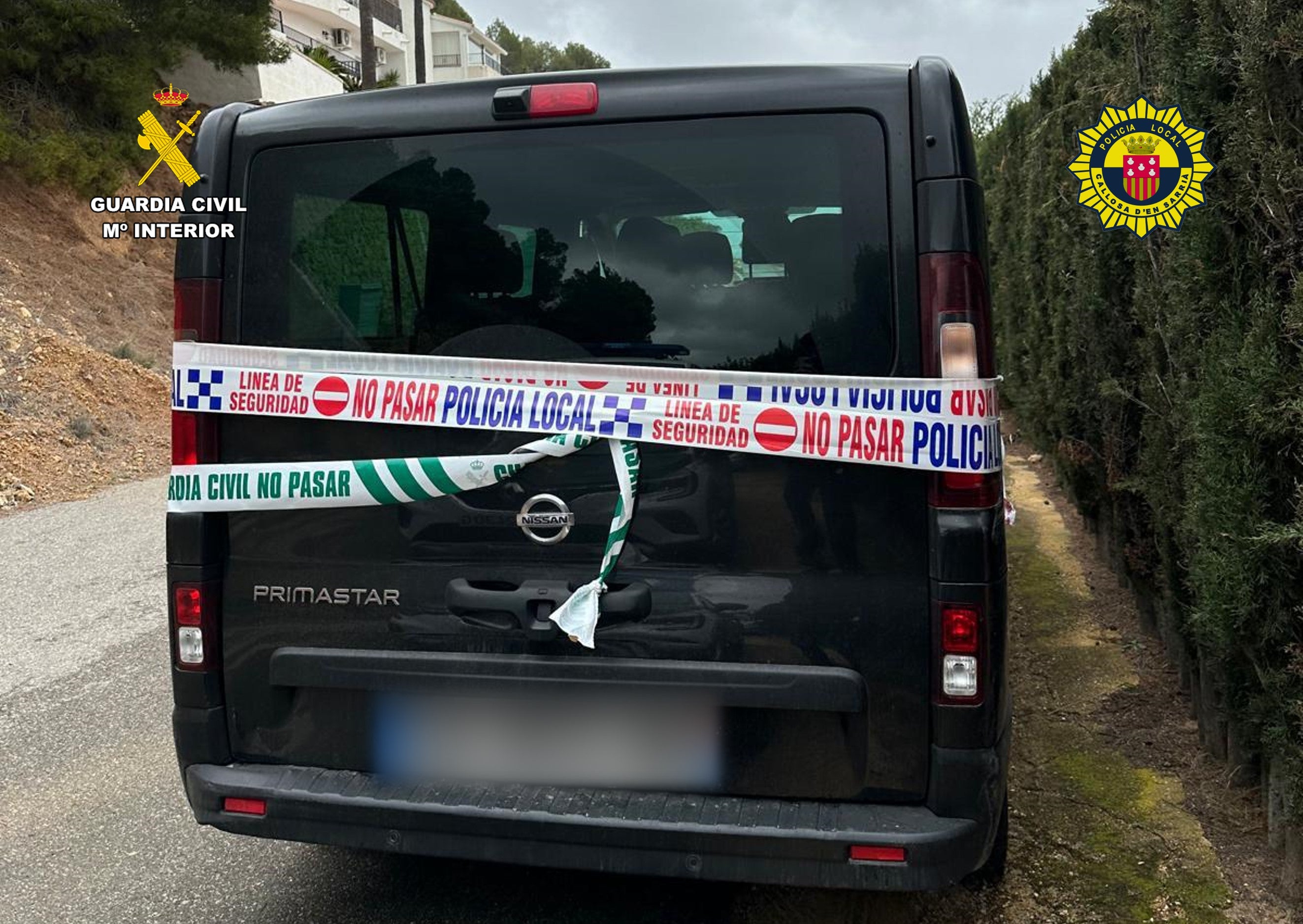 Guardia Civil y Policía local de Callosa d’en Sarrià detienen a la presunta autora intelectual del intento de robo y secuestro de un británico a comienzos de marzo Guardia Civil y Policía local de Callosa d’en Sarrià detienen a la presunta autora intelectual del intento de robo y secuestro de un británico a comienzos de marzo