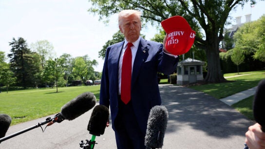 El presidente de Estados Unidos, Donald Trump