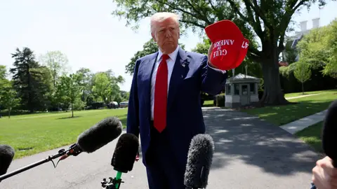 El presidente de Estados Unidos, Donald Trump El presidente de Estados Unidos, Donald Trump