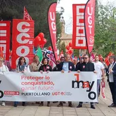 Manifestación del 1º de Mayo en Puertollano Manifestación del 1º de Mayo en Puertollano