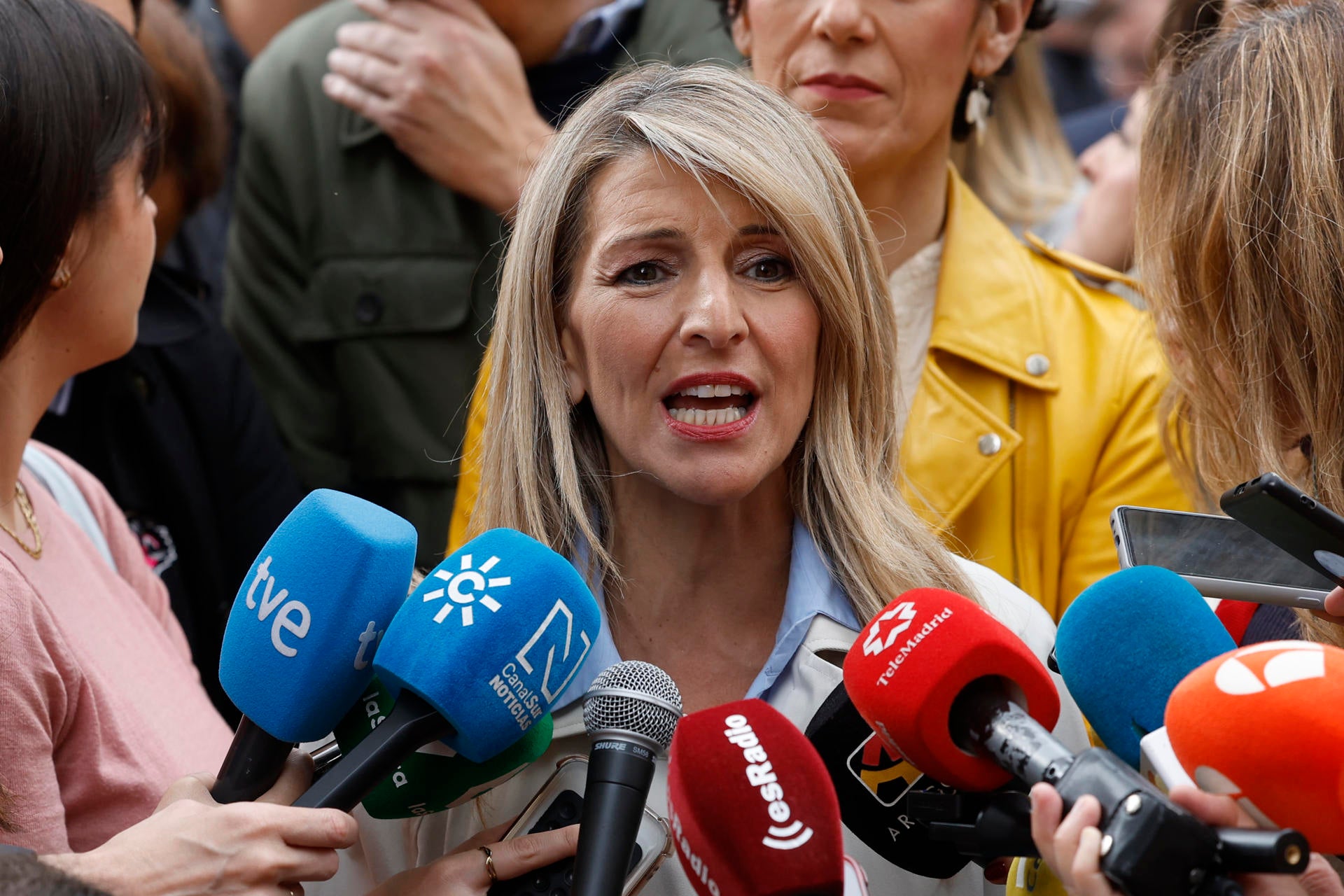 Díaz espera poder acordar con Junts la reducción de la jornada laboral: "Hay margen para la negociación" Díaz espera poder acordar con Junts la reducción de la jornada laboral: "Hay margen para la negociación"