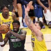 Los Timberwolves fulminan a los Lakers de Doncic