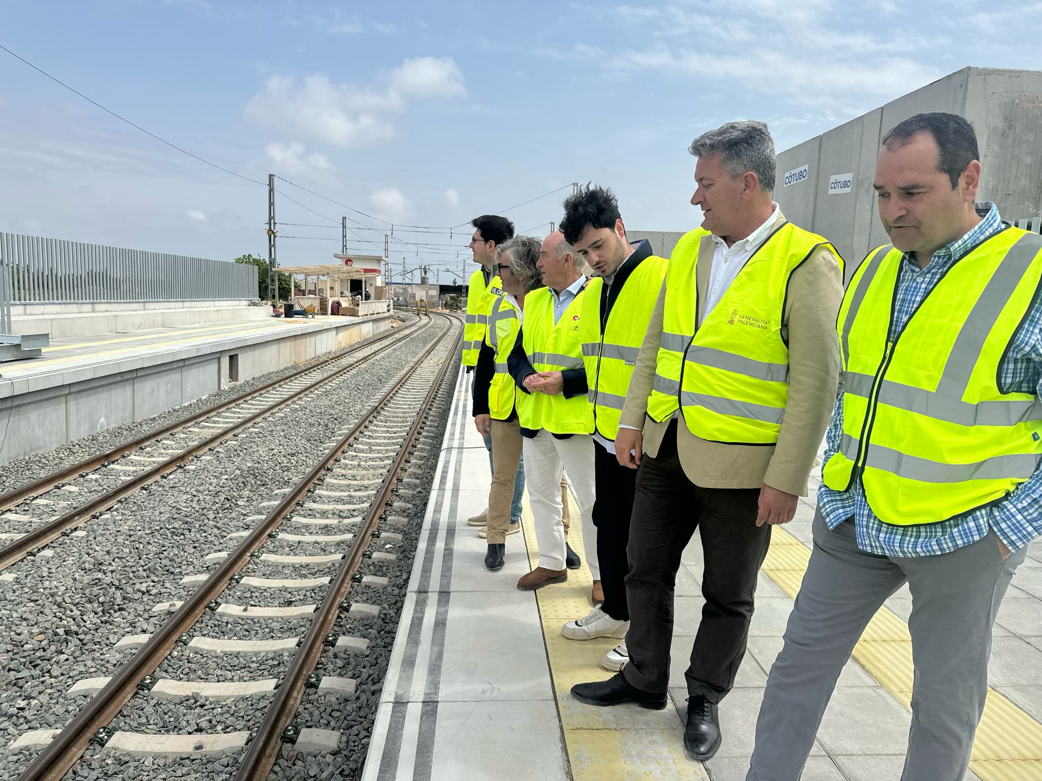 La Generalitat reconstruye la estación de Metrovalència de Paiporta desde cero La Generalitat reconstruye la estación de Metrovalència de Paiporta desde cero