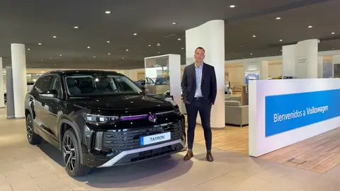 Iago Taboada, jefe de ventas de Volkswagen en Vepersa Conocemos las novedades de Vepersa