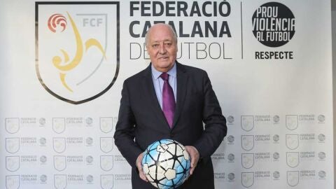 Joan Soteras: "La salut del futbol catal&agrave; &eacute;s cada cop millor i s'ha de tradu&iuml;r amb m&eacute;s equips en categories professionals"